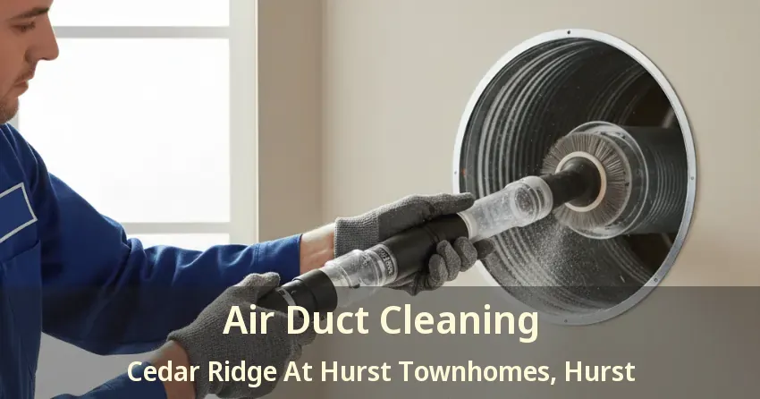 Air Duct Cleaning Cedar Ridge At Hurst Townhomes, Hurst - TX Air Duct Cleaning Cedar Ridge At Hurst Townhomes, Hurst - TX