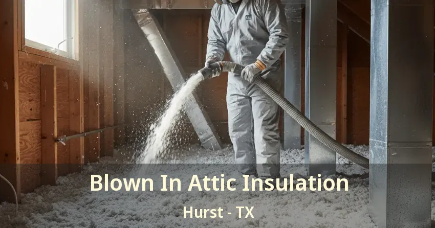 Blown In Attic Insulation Hurst - TX