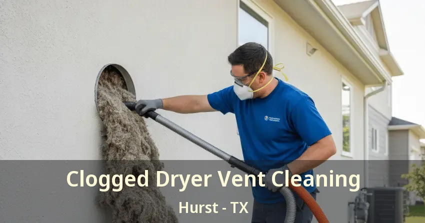 Clogged Dryer Vent Cleaning Hurst - TX