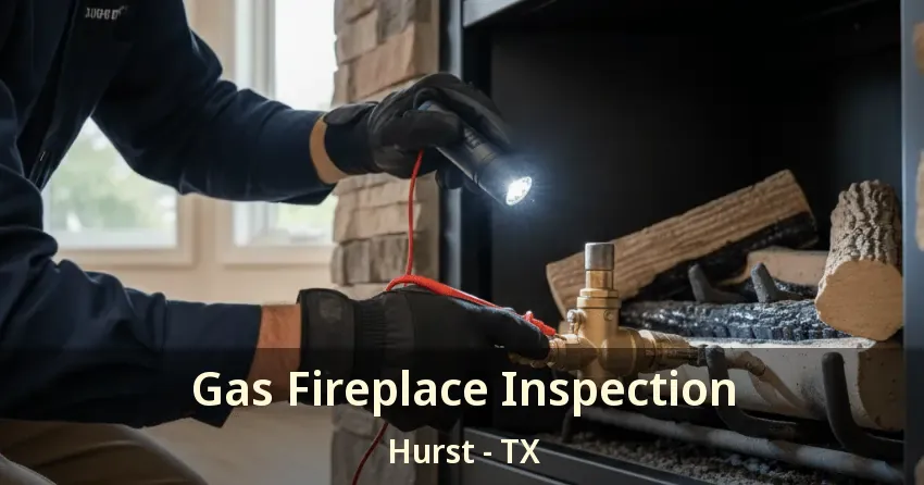 Gas Fireplace Inspection Hurst - TX
