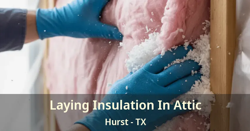 Laying Insulation In Attic Hurst - TX
