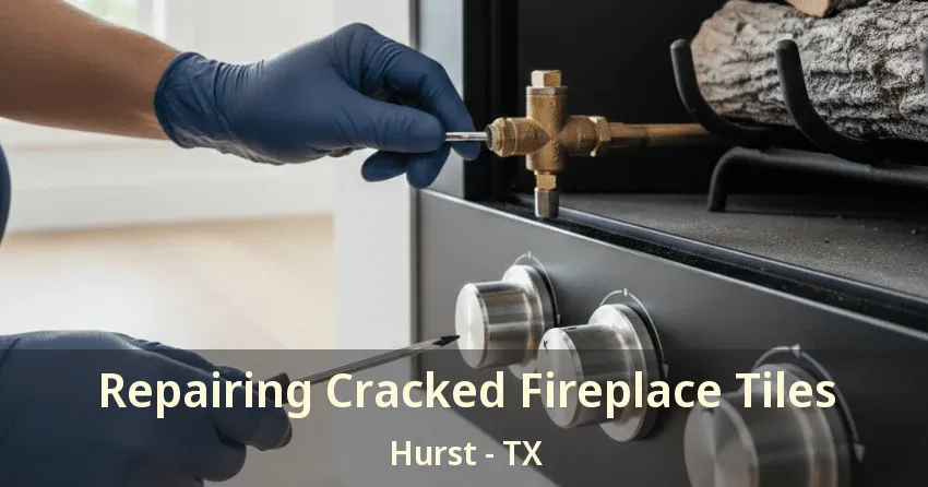 Repairing Cracked Fireplace Tiles Hurst - TX