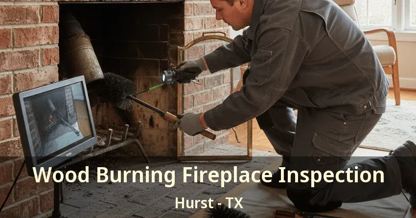Wood Burning Fireplace Inspection Hurst - TX